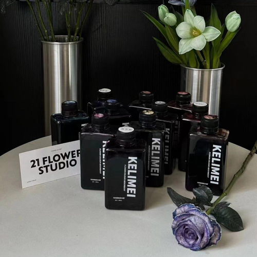 Wholesale flower dye, mercury-free floral absorbent dye, flower bouquet color dye, factory delivery
