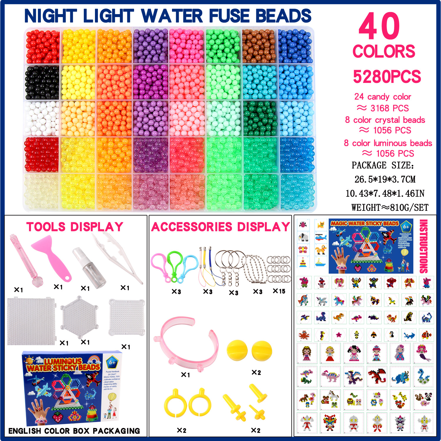 La niebla del agua perlas mágicas agua perlas pegajosas perlas solubles en agua hecho a mano DIY juguetes educativos para niños perlas mágicas agua niebla perlas rompecabezas