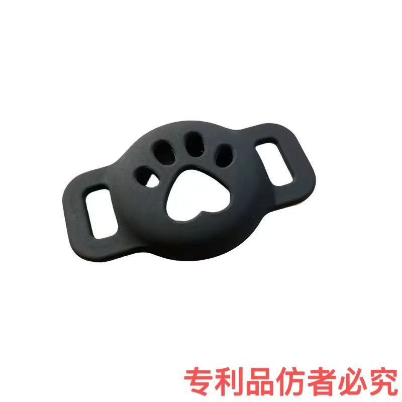 Patented Design Suitable for Airtag Pet Collars for Cats and Dogs, Paw-Shaped Pet Tracker Protective Case