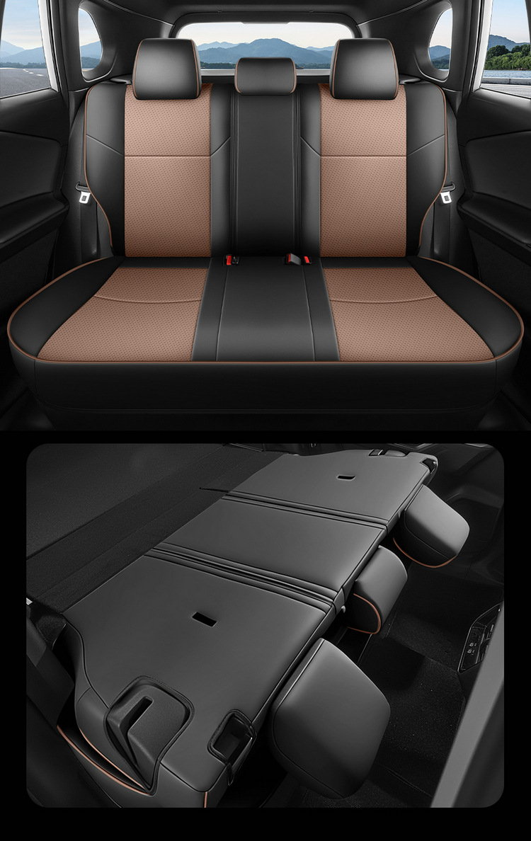Suitable for 2026 Model 2.0L Two-Wheel Drive Luxury Version Toyota Rav4 Leather Perforated Breathable Car Seat Cover