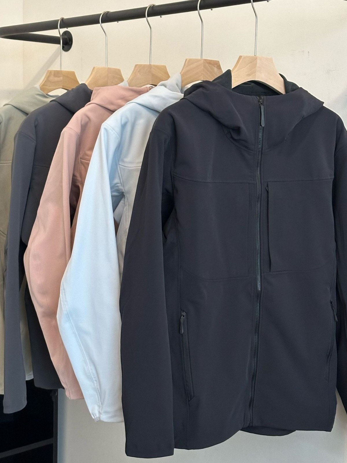 Bird 's new gamma vello suave vestir de asalto pareja casual al aire libre impermeable abrigo con capuchón primavera y otoño