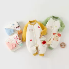 连身衣、爬服;童内衣套装;童保暖上装