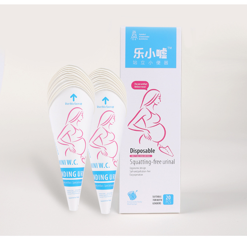 Disposable Paper Urinal for Women Standing Urinal for Women Outdoor Pregnant Women Urinal Car Emergency Urine Bag