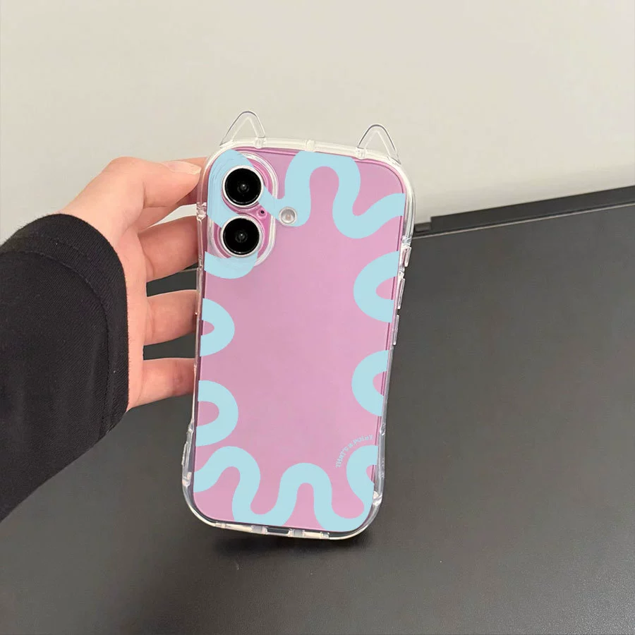 Apple, iPhone15, синий мультфильм совместимый чехол для телефона, 15promax