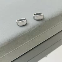 Легкий экстравагантный ветер взрывной модной ракушки круглые застежки для ушей, темперамент ретро дизайн изысканный минималистский дикий серьги-серьги