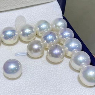Freshwater Bare Beads Comparable to Akoya2-12Mm5A Perfect Round Flawless Mirror Light Freshwater Akoya Bare Beads Wholesale