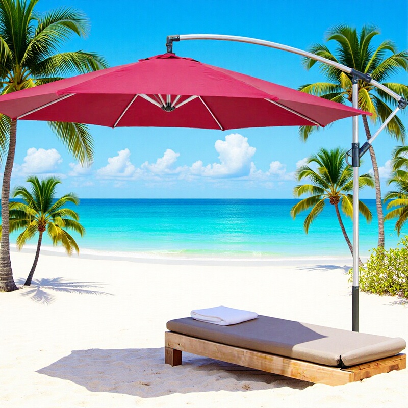 Banana Umbrella Outdoor Parasol Repair Rope Roman Umbrella Crank Parts Courtyard Sun Umbrella Accessories Replacement Umbrella Cloth