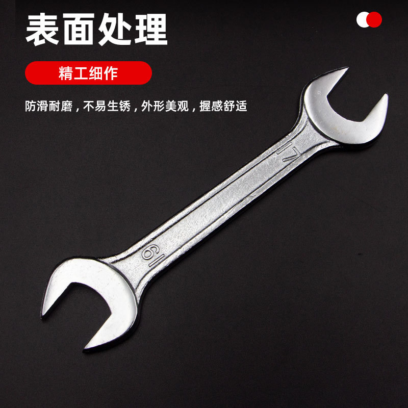 Fabricante al por mayor no enfriado doble cabeza llave de apertura manual de alta resistencia llave de apertura móvil herramienta de ahorro de mano de obra en stock image 5