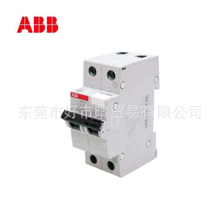 ABB小型空气开关微型断路器SH201NA 1P+N零线保护D6 D10 D16 D25