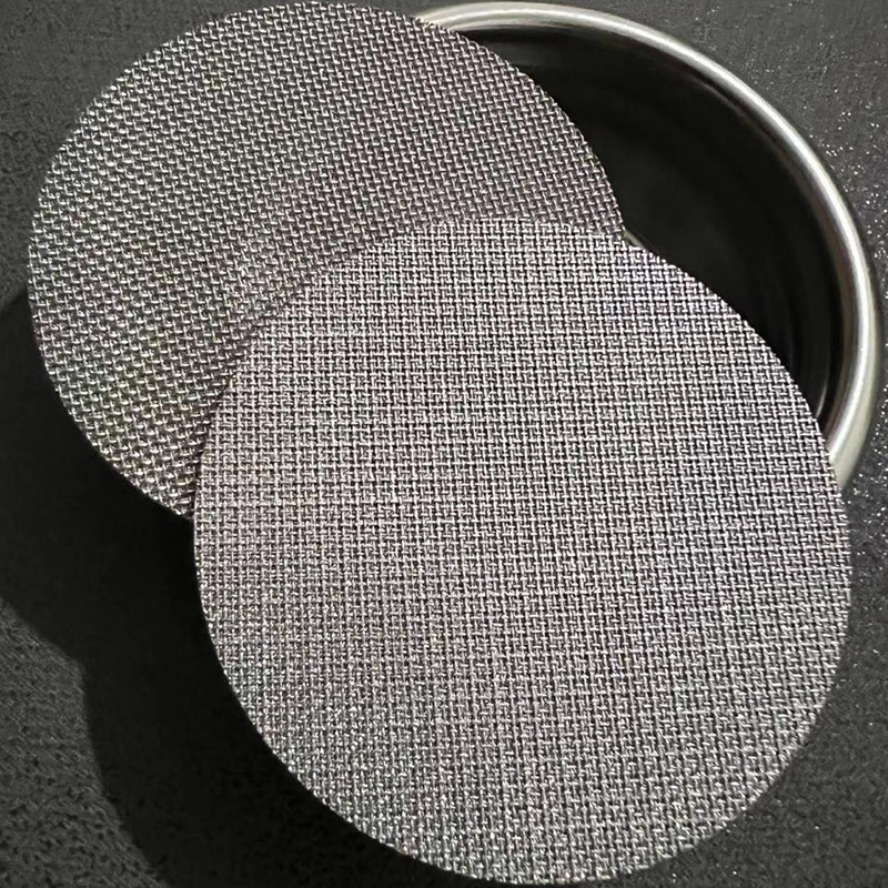 Secundaria de acero inoxidable de distribución de agua filtro de café Filtro de extracción de la pantalla de la máquina de café mango tazón de polvo a prueba de agua a prueba de salpicaduras de red