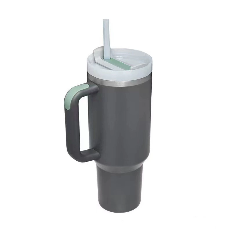 Стекло нержавеющая сталь, ручная ручка, на заказ, 40 унций, 40 oz