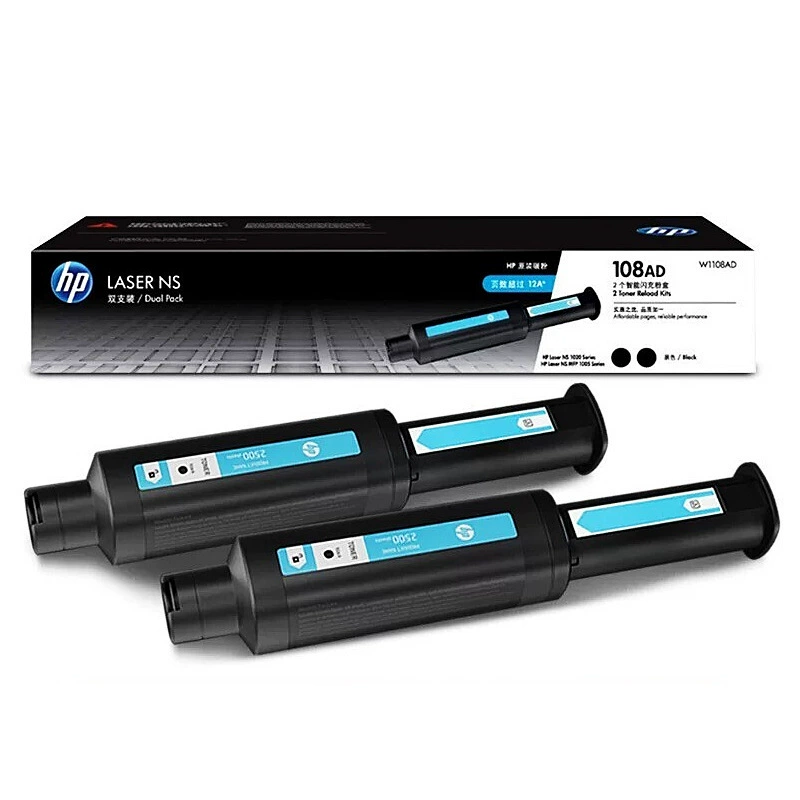 Оригинальный порошковый ящик HP 108A, подходящий для барабана HP 1020C 1020N 1005C 1005 W109A