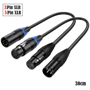 XLR 5о�DXLR 3о���l�����z�^��������L DMX ��̨�����D�ӵ�