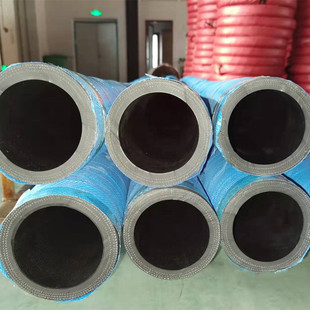 Large diameter skeleton sand discharge rubber pipe mechanical tubing mine sand pumping pipe high and low pressure steel wire winding drilling hose