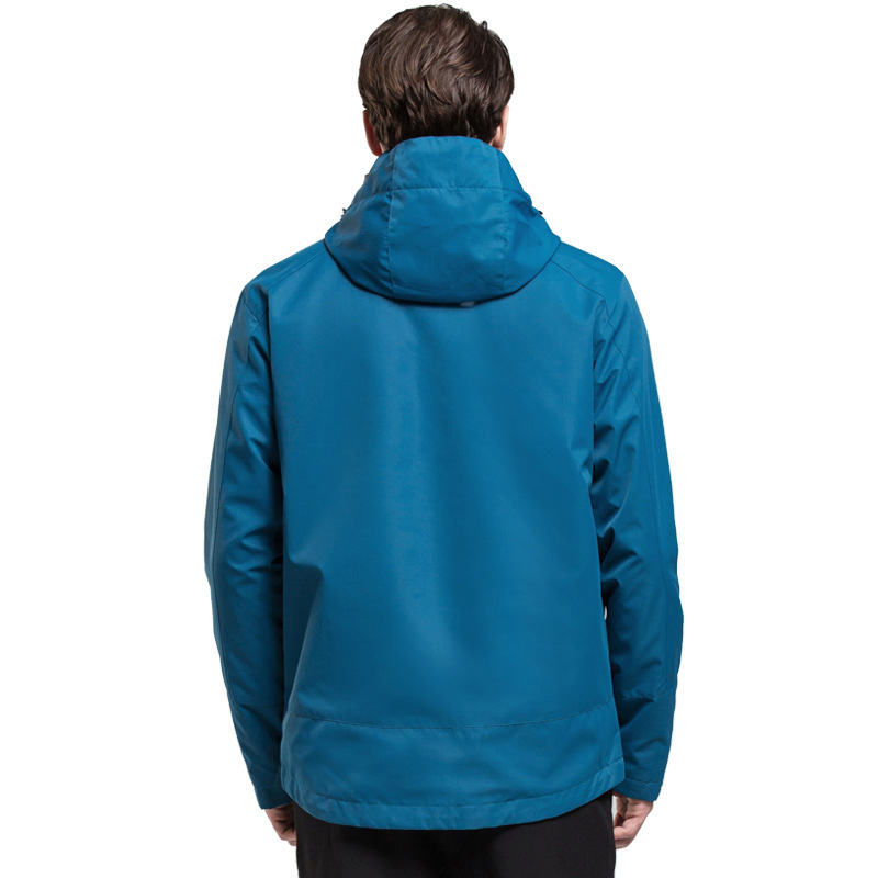 Hombres y mujeres al aire libre trajes de asalto 3 - en - 1 relleno de terciopelo trajes de montaña a prueba de viento impermeable grupo de compra