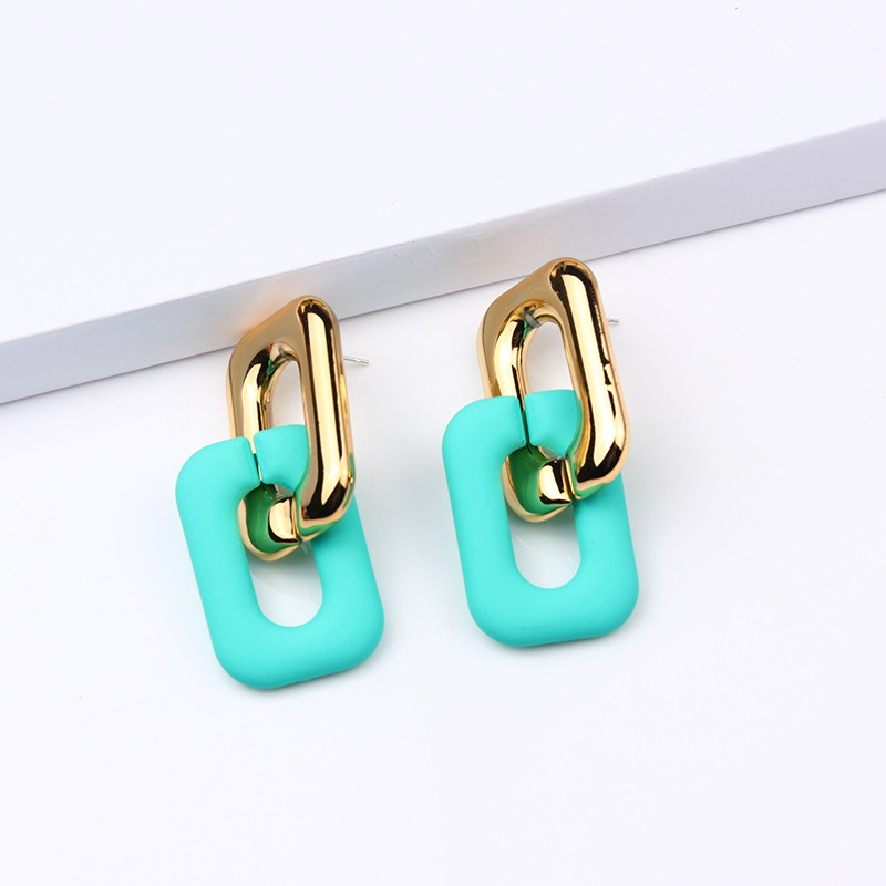 Fashion Geometric Arylic Stoving Varnish Unisex Drop Earrings 1 Pair display picture 16