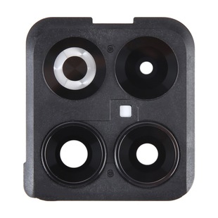 Suitable for for for OnePlus 10T original phase ring rear camera frame with lens (color: black)