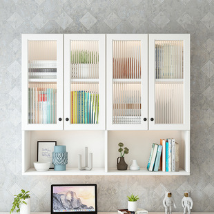 Wall Dining Room Wall-mounted Cabinet Bedroom Bathroom Locker Storage Bookshelf Balcony Wall Kitchen Hanging Cabinet Closet