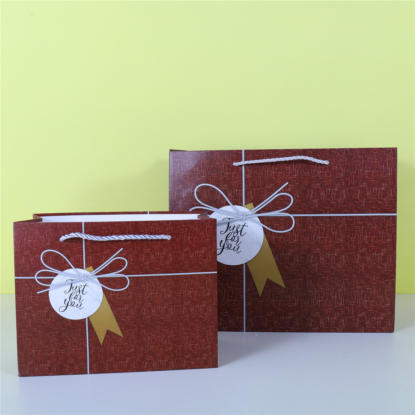 Cross-body bag fashion jewelry gift bag just for you packaging paper bag gift bag shopping bag