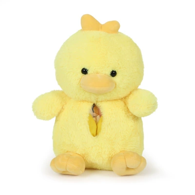 Plush Bear Car Tissue Box Car tissue box/set - plush-tissue-box-three-dimensional-yellow-duck