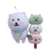 chiikawa Self-Mockery Bear Meatball String Plush Toy Doll Cute Cute Doll Birthday Gift Toy