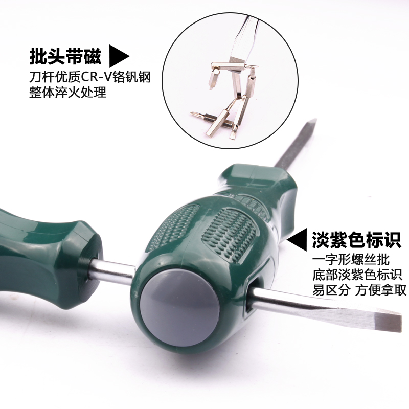 Destornillador Shida combinación de destornillador de una palabra para computadora portátil destornillador pequeño de boca plana 62202