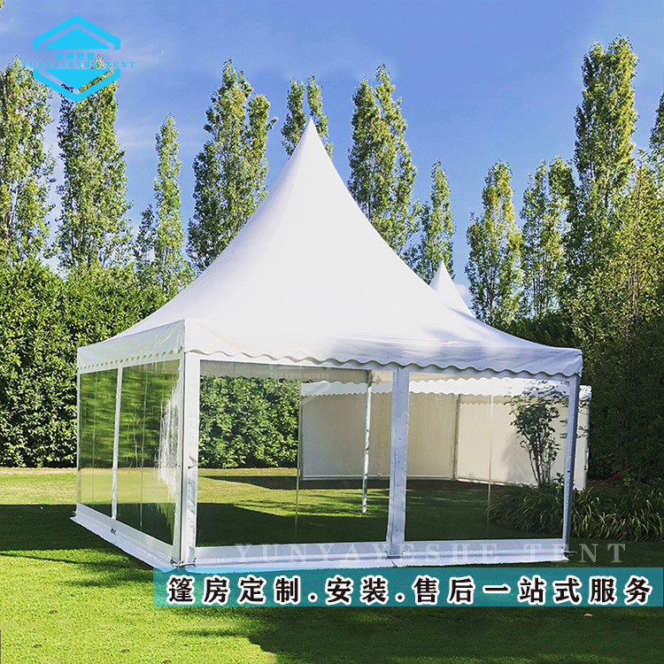 厂家销售欧式篷房尖顶帐篷 欧式庆典篷房 演出庆典户外活动帐篷