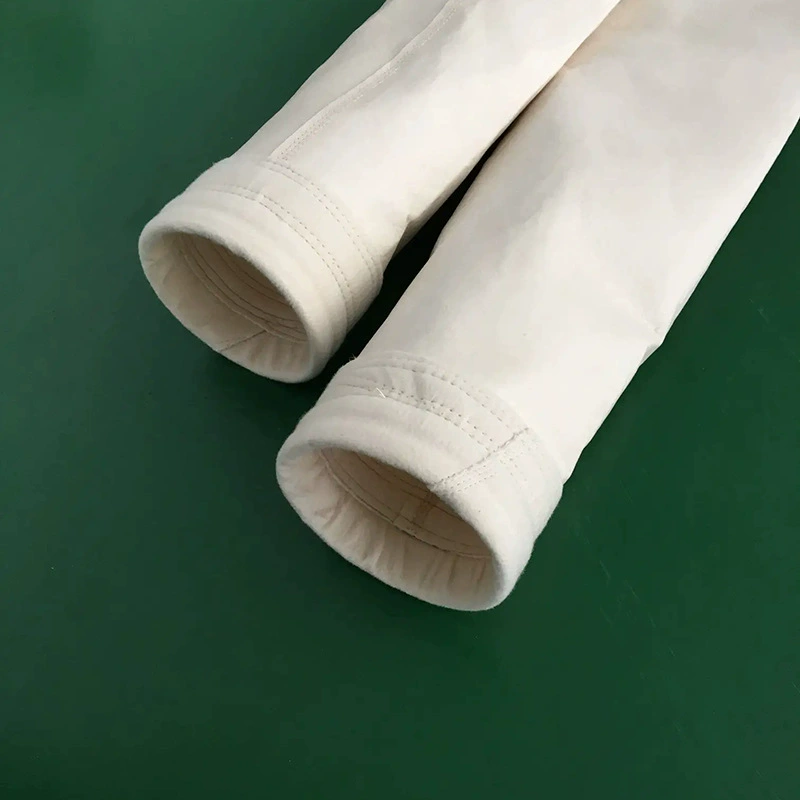 Стекло-волокно иглы чувствовал мешок пыли P84 высокотемпературная поверхность мешка легкая чистка обработка пыли игла чувствовал цедильный мешок завод