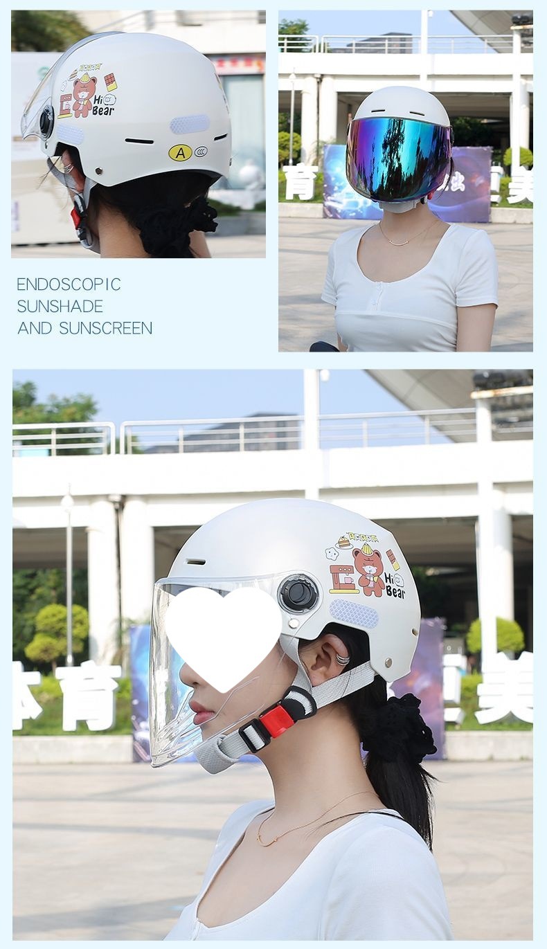 New National Standard 3C Certified Electric Motorcycle Helmet