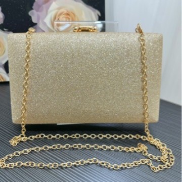 European And American Luxury Sparkling Rhinestone Clutch Bag, Evening Bag For Gowns, Banquet Bag, Bridal Wedding Chain Bag - Thumbnail 4