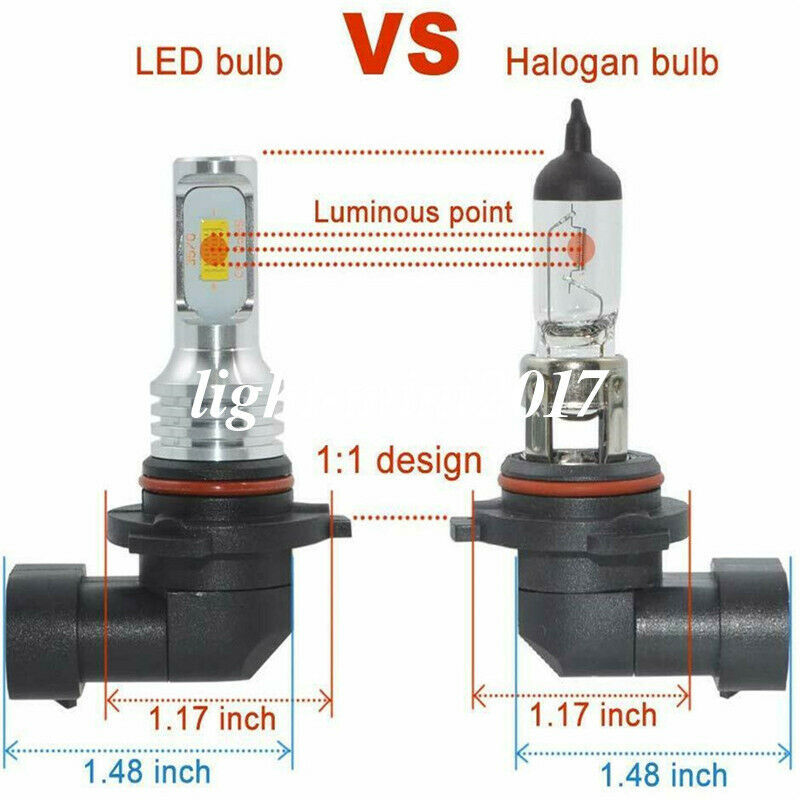 Transfronterizos automóviles LED delantero 9005 + 9006 + 880 lámpara de niebla de automóviles LED lámpara de niebla de motocicleta 6 paquetes de 80W lámpara image 4