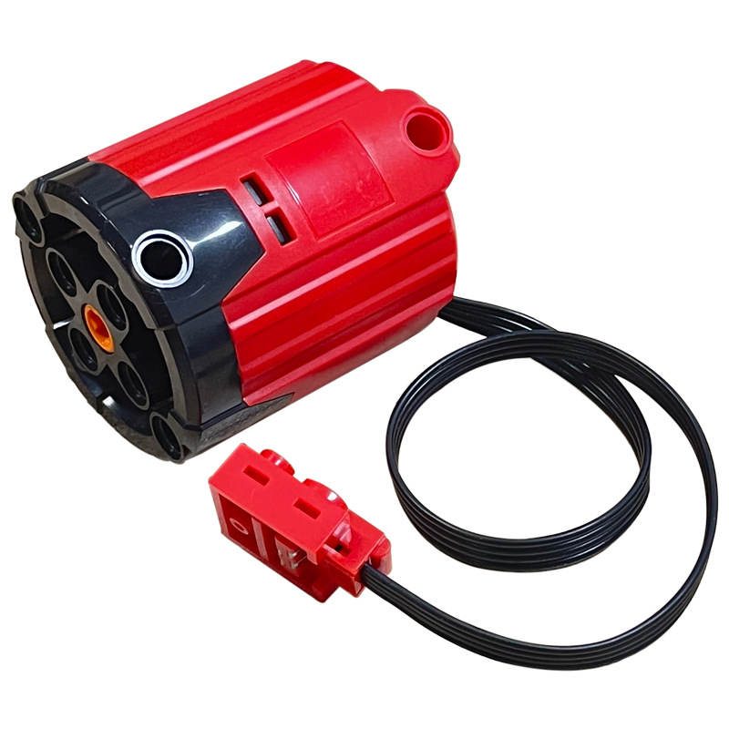 Compatible con bloques de construcción LEGO grupo de potencia motor APP batería de litio control remoto recibir explosión roja diamante monstruo tren MXL motor