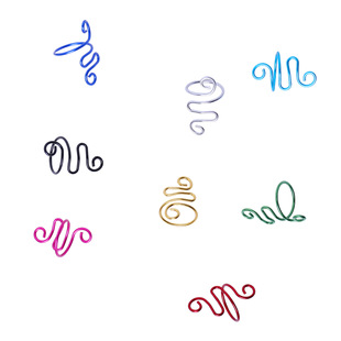 Amazon Explosive Finger Crochet Hot Sale Unisex Finger Ring Twisted Snake Knitting Tools Hand Crochet