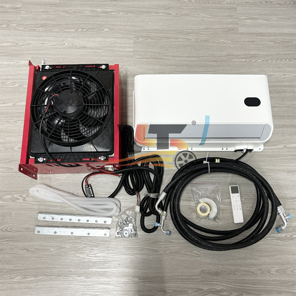 Suitable for truck 24V parking air conditioner excavator roof type separate air conditioner