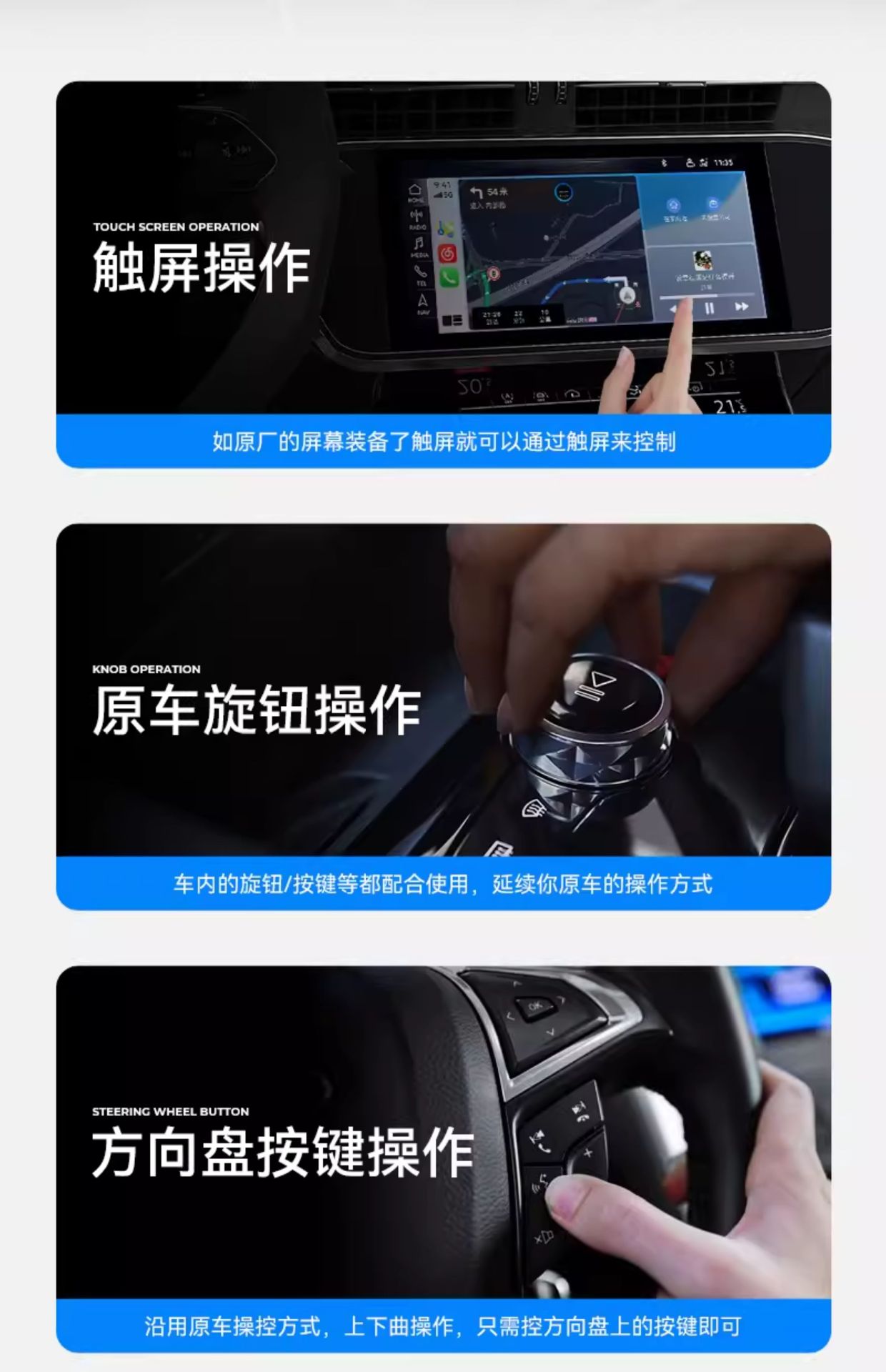 Suitable for Junyong 2025 New Wired to Wireless Carplay Box Lossless Installation Car Interconnection Box