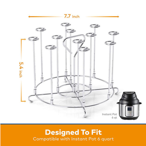 Ninja Foodi Air Fryer Accessories Dehydrator Rack Skewer Vertical Baking Stand 304 Stainless Steel Cross-border Preferred
