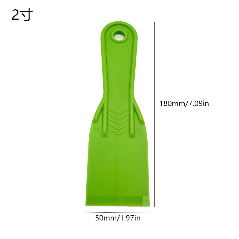2inch 녹색 플라스틱 퍼티 나이프 0.015kg