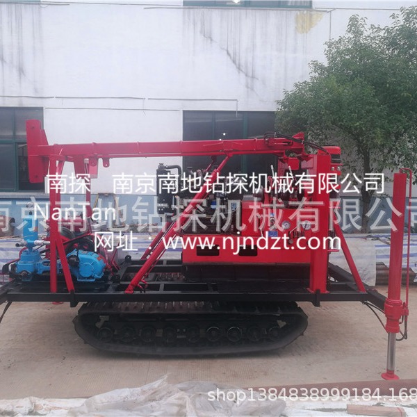 南探牌LP-6T-02-SG型深孔钻机履带底盘（升高型）及液压起落钻塔