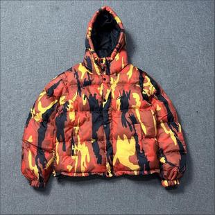 Cross-Border Corteiz Alcatraz Island American Hip-Hop Hooded Cotton Outwear Autumn and Winter Loose Cotton Outwear for Men and Women Couples
