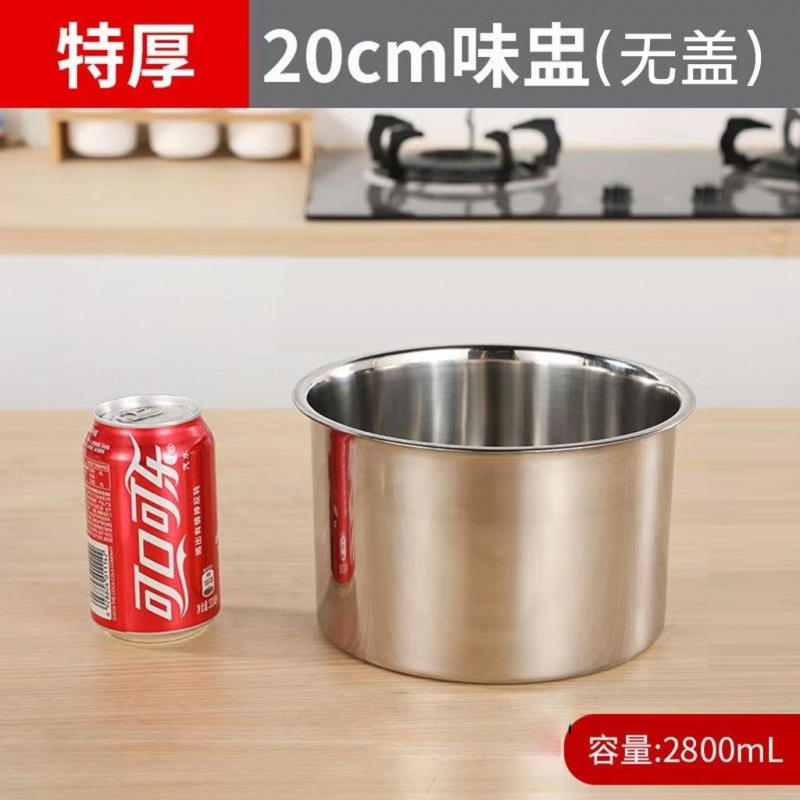 304 de acero inoxidable con tapa caja de sabor de hotel cocina de almacenamiento de pimienta condimento condimento con recipiente de acero