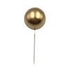 Ins cold wind cake decorative ball red ball cake plug -in gold ball silver ball bubble ball Christmas ball spot