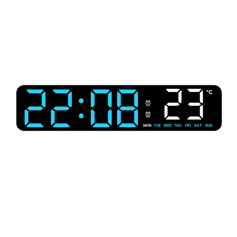 Pantalla de tiempo creativa de red led reloj digital reloj electrónico decoración de escritorio nocturna silenciosa 2811 image 10