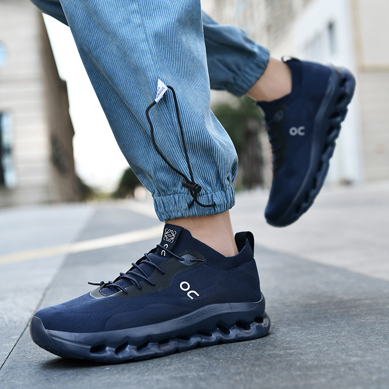 2025男士休闲运动鞋舒适透气百搭跨境批发马拉松慢跑潮男跑鞋新款