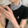 Mona ◆ 2/15 new love minimalist pendant high -level necklace women's neck accessories
