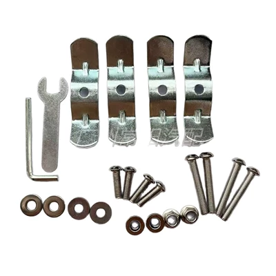 Motorcycle trunk aluminum alloy side box accessories, shock-absorbing