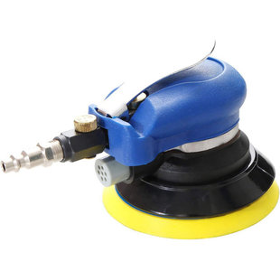 RN-469 professional pneumatic random track sander heavy duty double action pneumatic palm sander blue