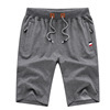 Pantalones cortos de verano de los hombres sueltos pantalones cortos de casa más pantalones cortos de moda deportes stretch shorts pantalones medios