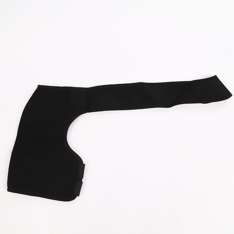 Protección del hombro para hombre tipo de protección de presión hombro izquierdo ajustable procesamiento de la junta de tensión de levantamiento de peso correa de fijación