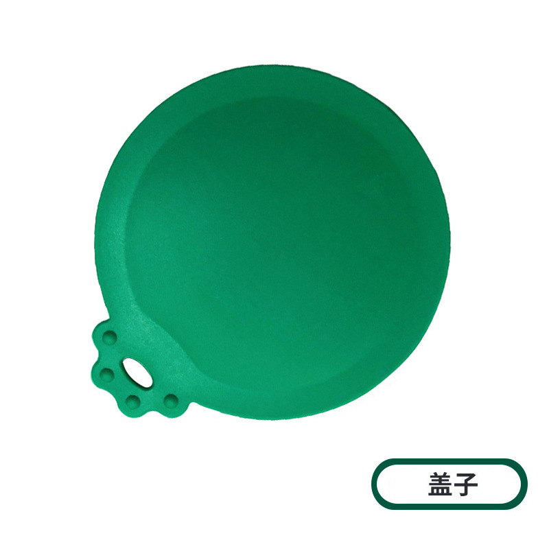 Gato puede cubrir cubierta de silicona fresca mascota perro puede cubierta de sellado universal cubierta de sellado puede cuchara