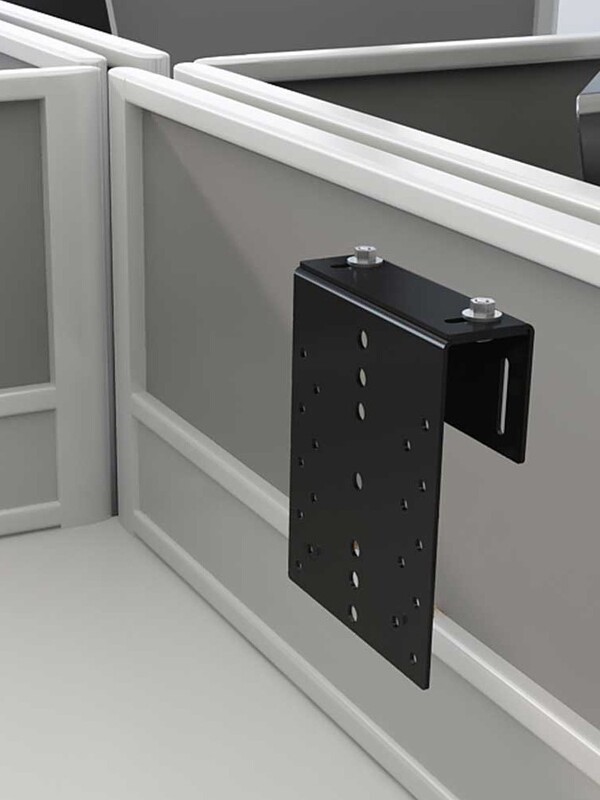 Monitor Glass Screen Stand Bracket, Adjustable Computer Support Stand, Universal Height-Adjustable Adapter Base